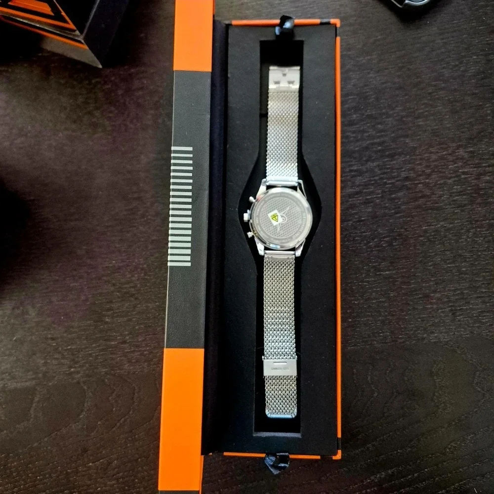 Stührling Preston 3975 Japan Quartz 44mm Chronograph NEW